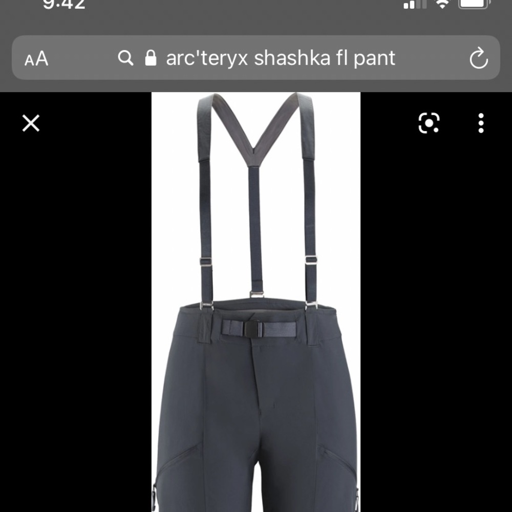 arcteryx snow pant